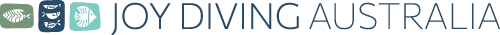 cropped-JDA-Logo-Horizontal-ColourMedium.png A logo for Joy Diving Australia containing the business name in blue and graphic which shows three fish illustrations.